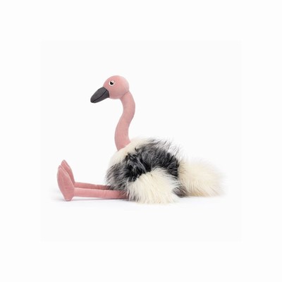 Jellycat Ramonda Ostrich Birds USA | 09763XUJZ